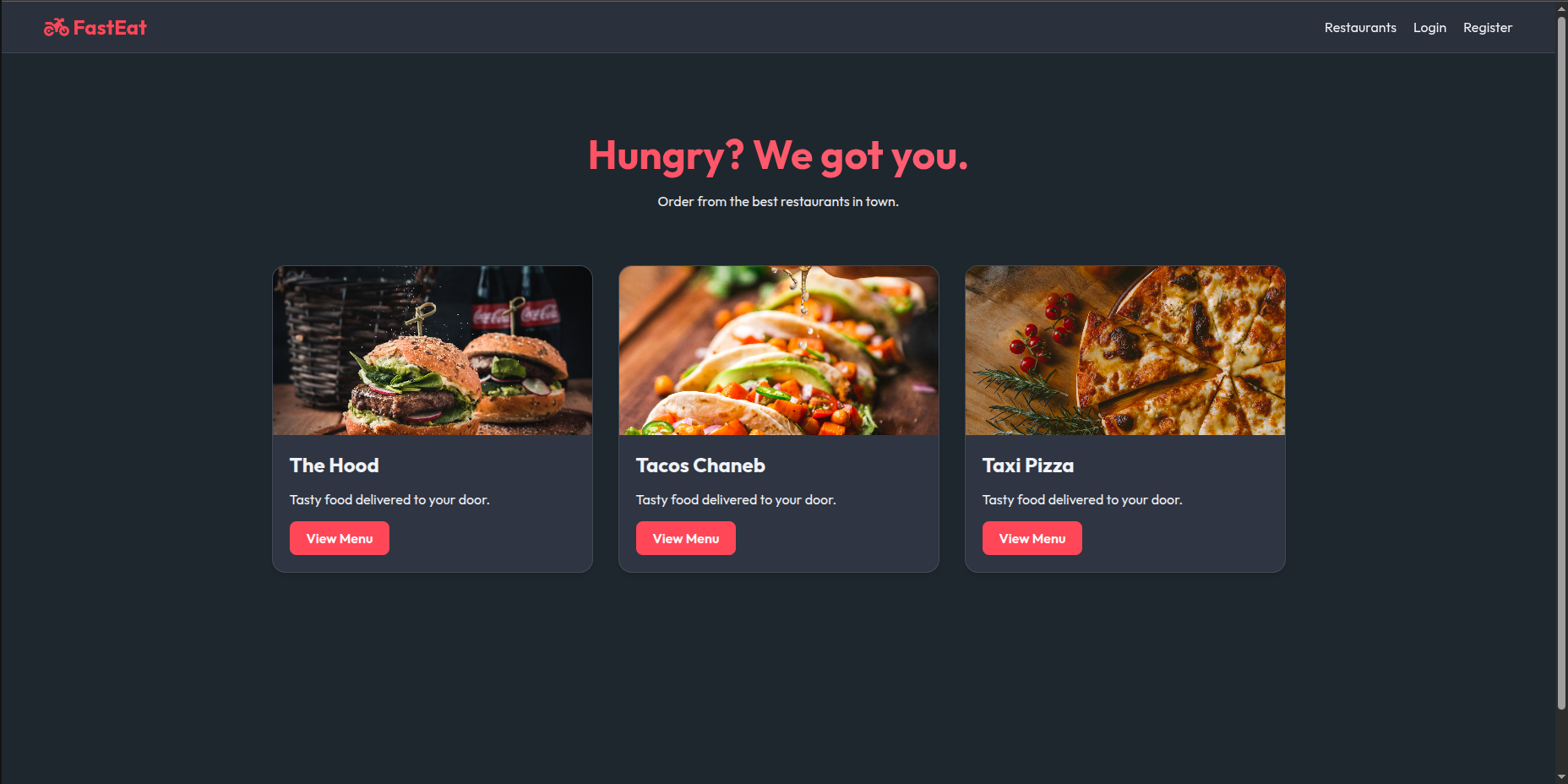 WebsiteOfFoodDelivery