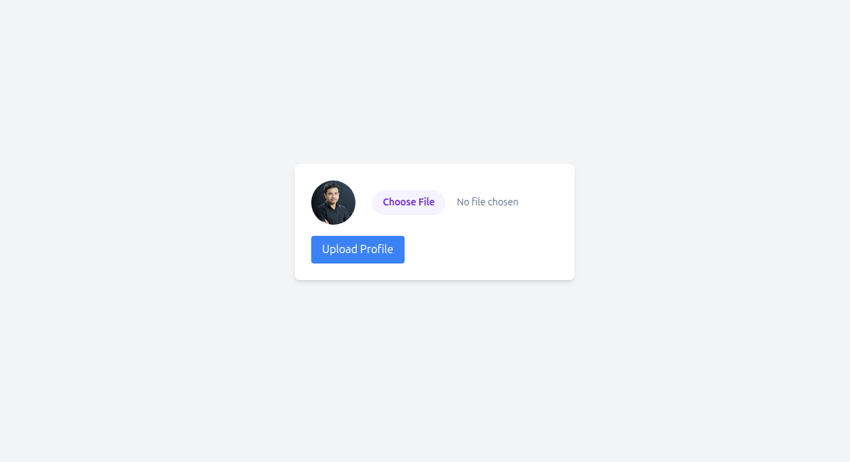 Upload Page