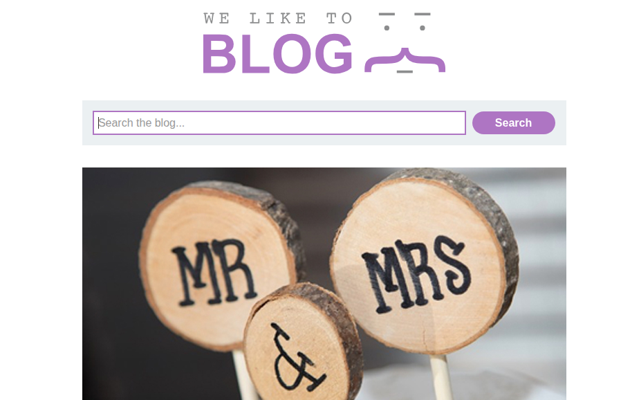 Blog Search Page