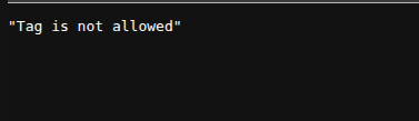 Blocked h1 Tag